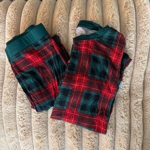 Little Sleepies Holiday Plaid 2pc 4T Pajamas